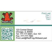 Business Card 1 Sided, for Datamerge