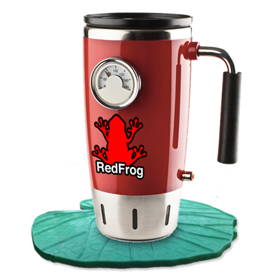 Coffee Mug Thermos Red